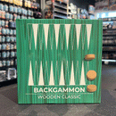 Wooden Classic Backgammon Set - Travel Size