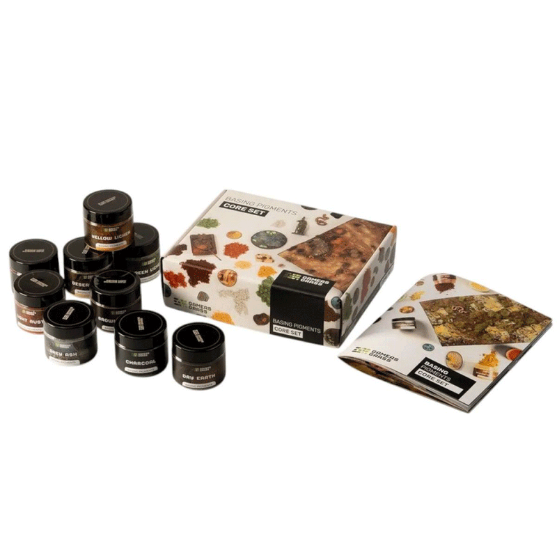 Gamers Grass - Basing Pigments Core Set