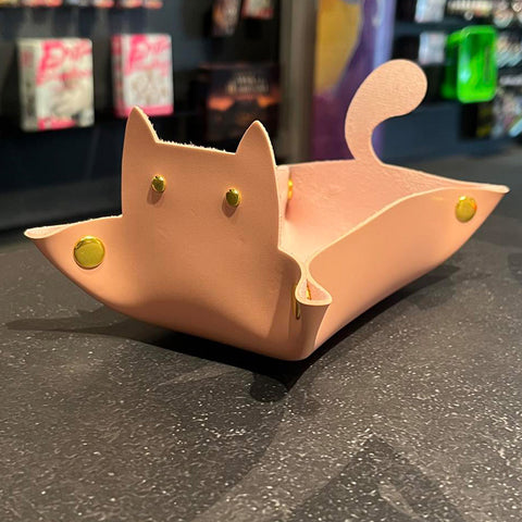 Cat Dice Tray - Pink