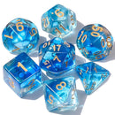 Ryujin - 7 Piece Polyhedral Dice Set + Dice Bag
