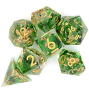 Sylvan Secrets - Handcrafted Sharp Edge Dice Set & Dice Case