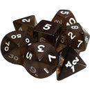 Barovian Fog - 7 Piece Polyhedral Dice Set + Dice Bag