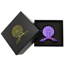 Purple Ferris Wheel Metal Dice Spinner