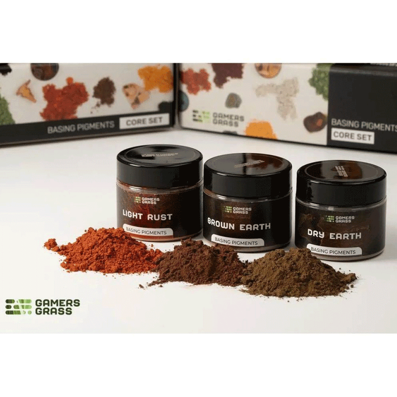 Gamers Grass - Basing Pigments Core Set