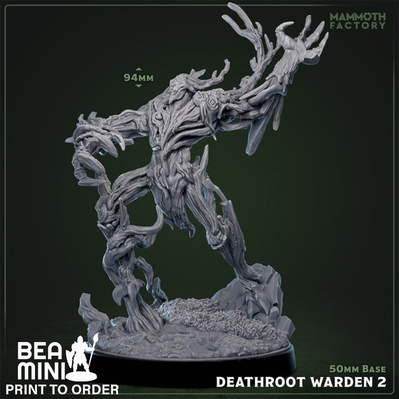 Deathroot Warden 2 | BeaMini Print to Order Miniatures
