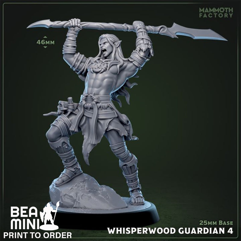 Whisperwood Guardian 4 | BeaMini Print to Order Miniatures