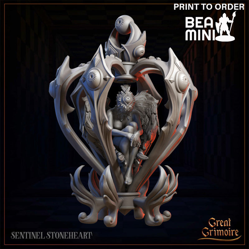Sentinel Stoneheart | BeaMini Print to Order Miniatures
