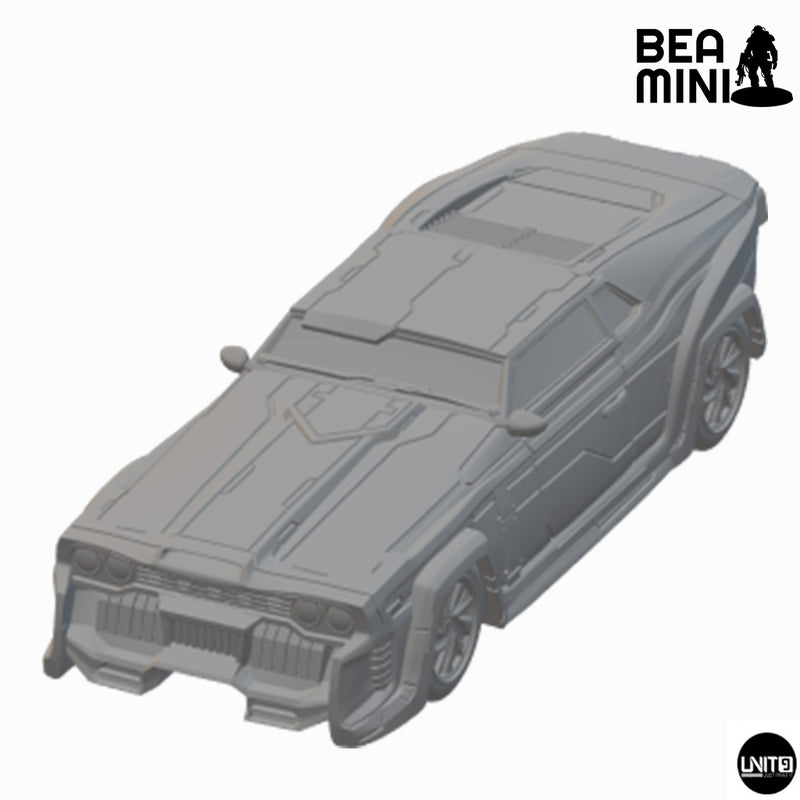 Hyper Drive X-9 | BeaMini Unpainted Sci-fi Miniatures