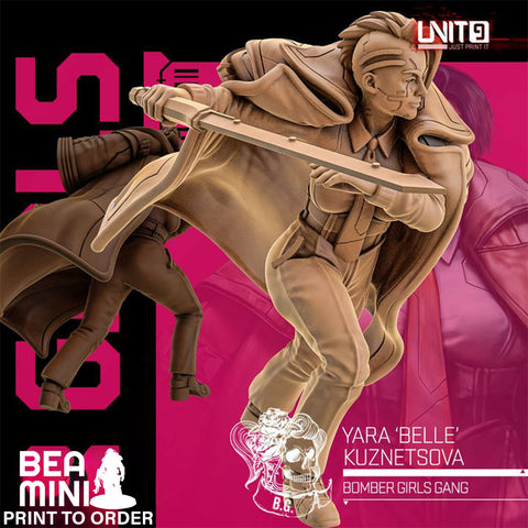 Yara 'Belle' Kuznetsova | BeaMini Print to Order Miniatures