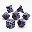 Twilight Curse - 7 Piece Polyhedral Dice Set + Dice Bag