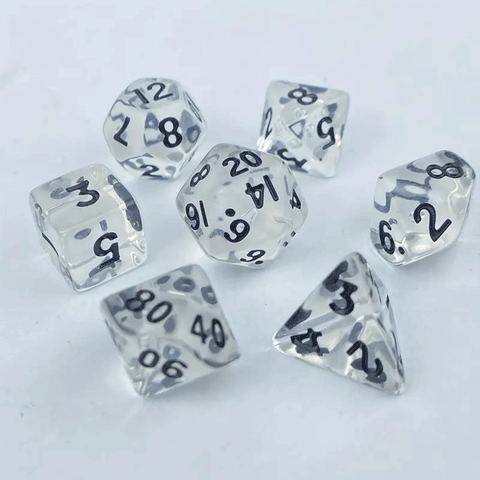 Invisibility - Mini Polyhedral Dice Set