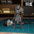 Anubis Guardian 01 | BeaMini Print to Order Miniature