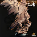 Ancient Black Dragon - Sovram the Betrayed | BeaMini Print to Order Miniatures