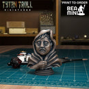 Curse of Strahd - Cedrik Bust | BeaMini Print to Order Miniatures