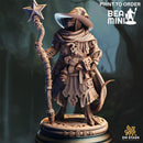 Dragonborn Sorcerer - Ozmandi Starborn | BeaMini Print to Order Miniatures