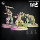 Desert Thug Band | BeaMini Print to Order Miniatures