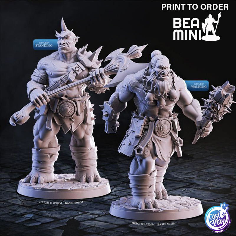 Cyclops Guards | BeaMini Print to Order Miniatures