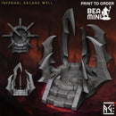 Infernal Arcane Well | BeaMini Print to Order Miniatures