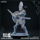Eulyssian Swordsman 2A | BeaMini Print to Order Miniatures