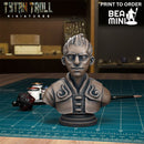 Curse of Strahd - Benjamin Blackdraw Bust | BeaMini Print to Order Miniatures