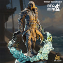 Indelian Katarin - Sorcerer | BeaMini Print to Order Miniatures