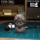 Curse of Strahd - Freek Bust | BeaMini Print to Order Miniatures