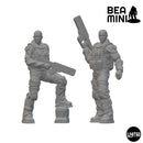DRAKE Hazmat Unit | BeaMini Unpainted Sci-fi Miniatures